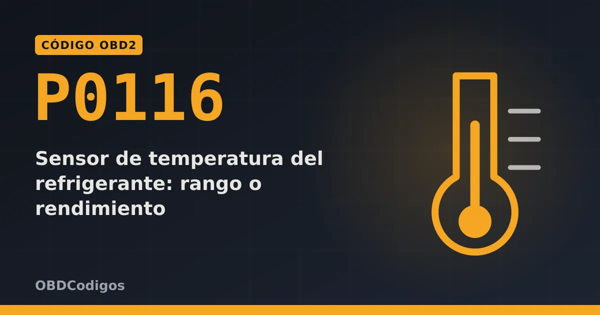 Imagen ilustrativa: Sensor de temperatura del refrigerante: rango o rendimiento