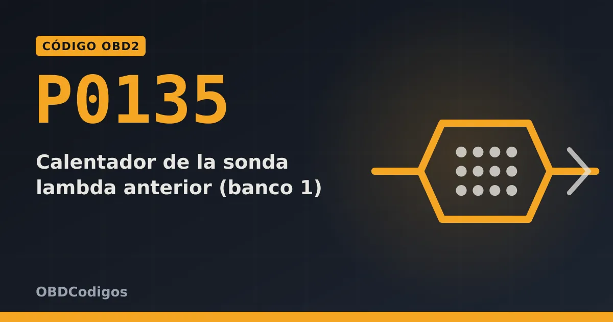 Imagen ilustrativa: Calentador de la sonda lambda anterior (banco 1)