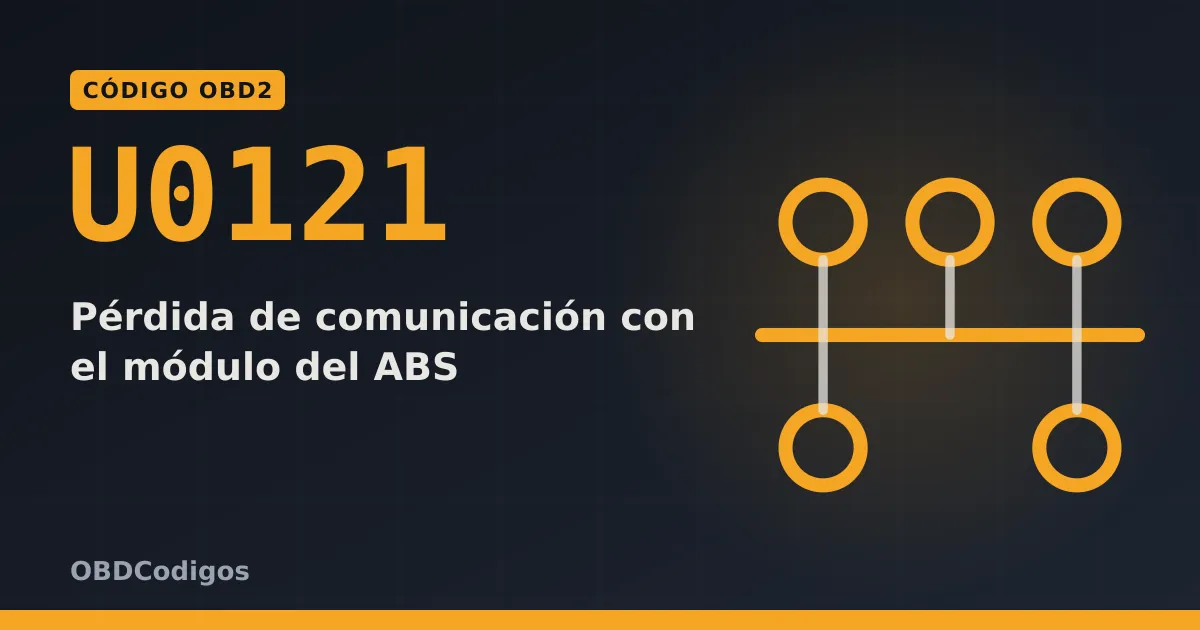 Imagen ilustrativa: Pérdida de comunicación con el módulo del ABS