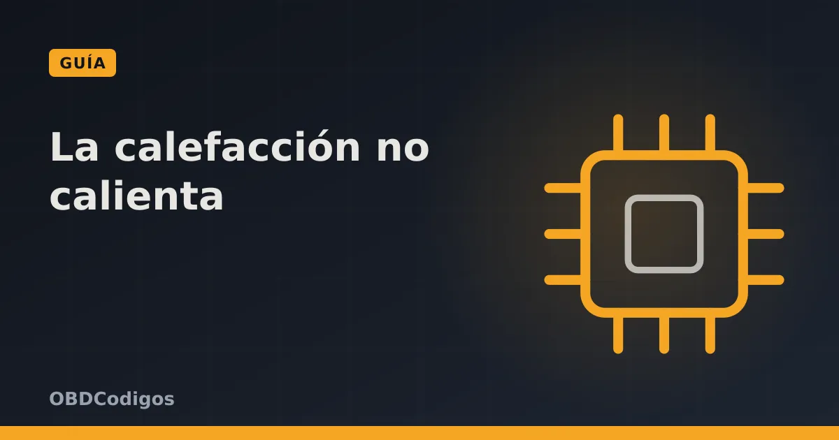 Imagen ilustrativa: La calefacción no calienta: causas y qué revisar