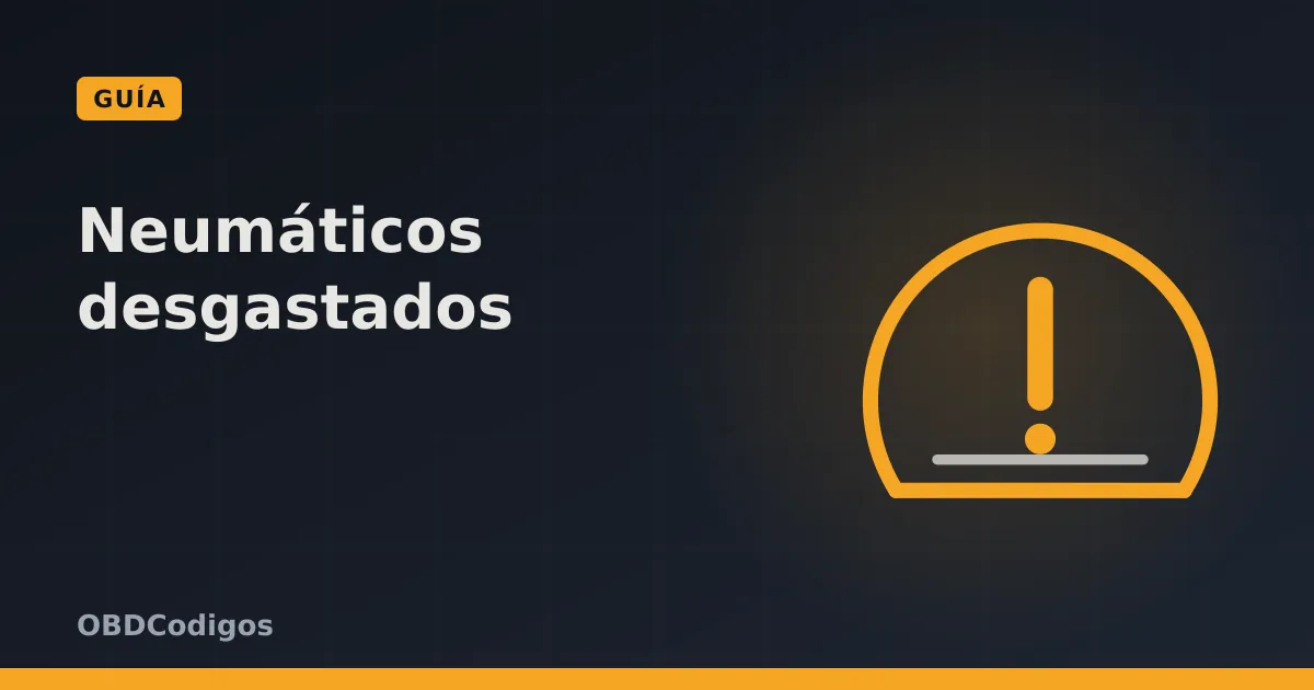 Imagen ilustrativa: Neumáticos desgastados: cómo medir el dibujo y cuándo cambiarlos